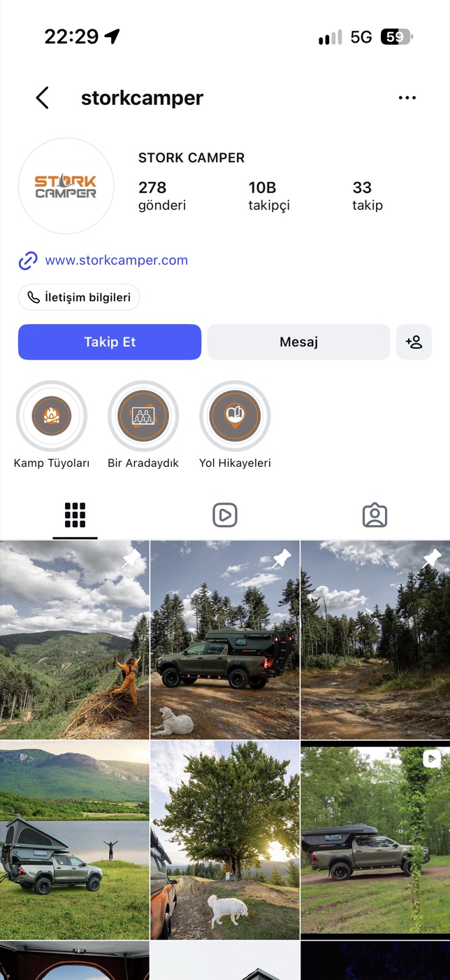 storkcamper Instagram Profili