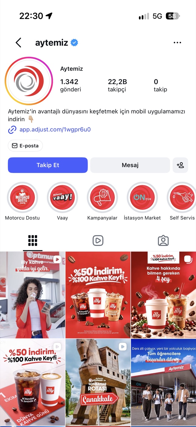 aytemiz Instagram Profili