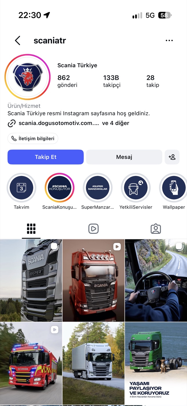 scaniatr Instagram Profili